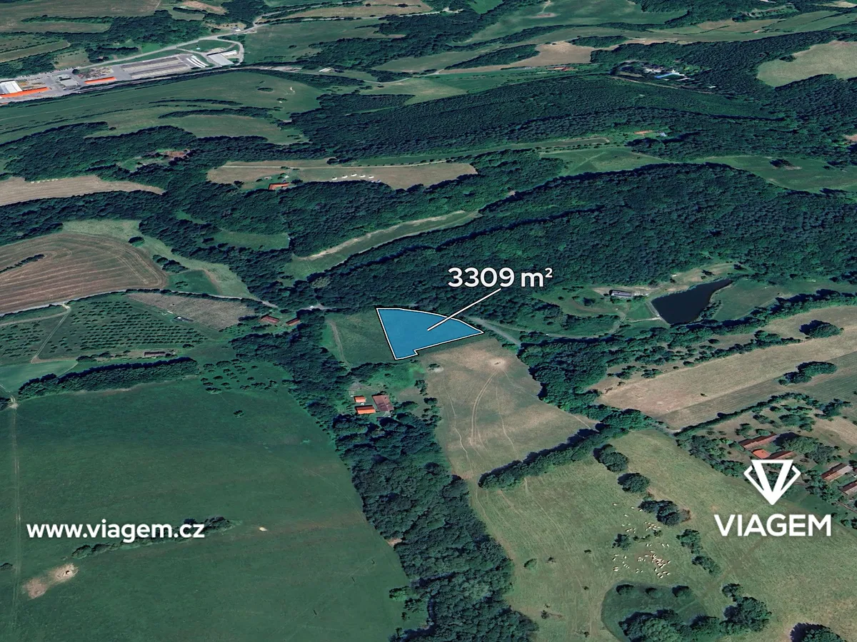 Prodej podílu 5/8 zahrady 2068 m²